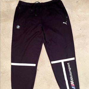Mens Puma BMW Motorsport Sweat Pants - Men’s Large